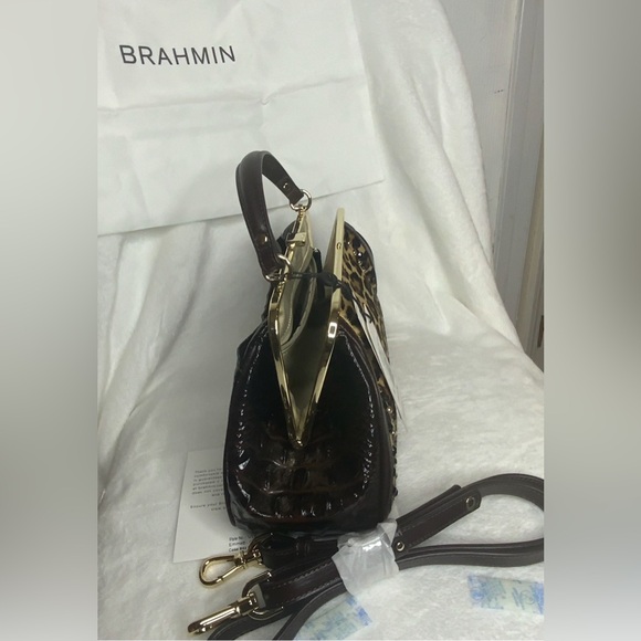 NWT Brahmin Emmett Albertina Embossed Leather Versatile Clutch and Crossbody - Picture 14 of 16